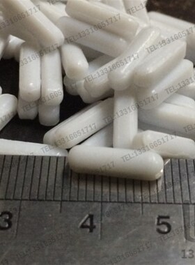 3*12mm C12 圆柱无节 聚四氟乙烯 磁子 铁氟龙 F4 转子 搅拌子