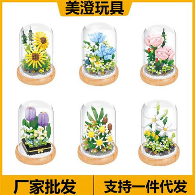 小颗粒玩具拼插装塑料积木2775-2780带展示盒