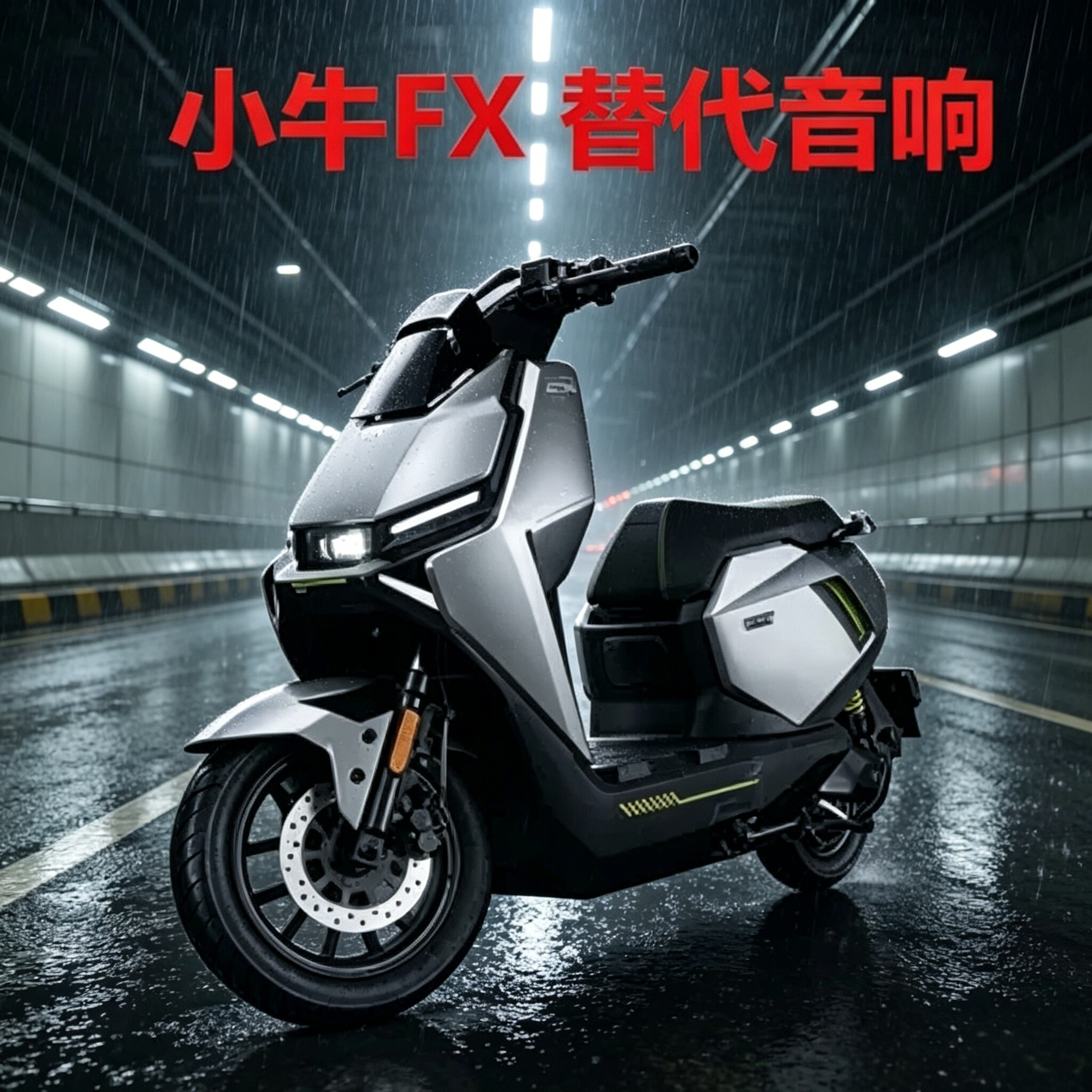 小牛电动车蓝牙音响FX风速 NQi GT N1S UQi无损直上 防水改装喇叭