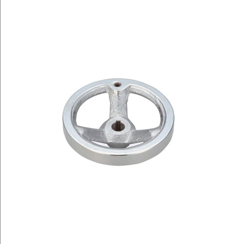 替HAM01 HAL53圆轮缘手轮 转动手柄型 键槽孔/顶丝锁紧型 塑钢手