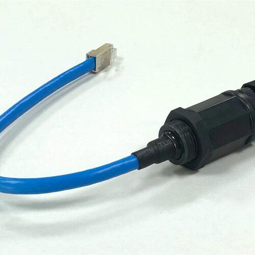 AP盒网线 RJ45网络连接器 网线防水接头RJ45-M16 M20 M22千兆网线