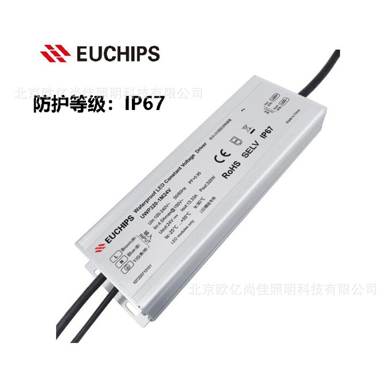 EUCHIPS欧切斯 DALI UWP320D-1M24V 320W24V灯带防水恒压调光驱动