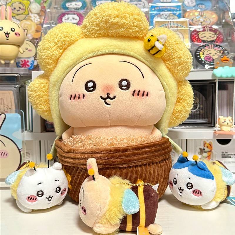 本 h奇ikaw吉伊卡花太阳向日7097公哇乌i小八仔毛绒a玩葵c日具玩