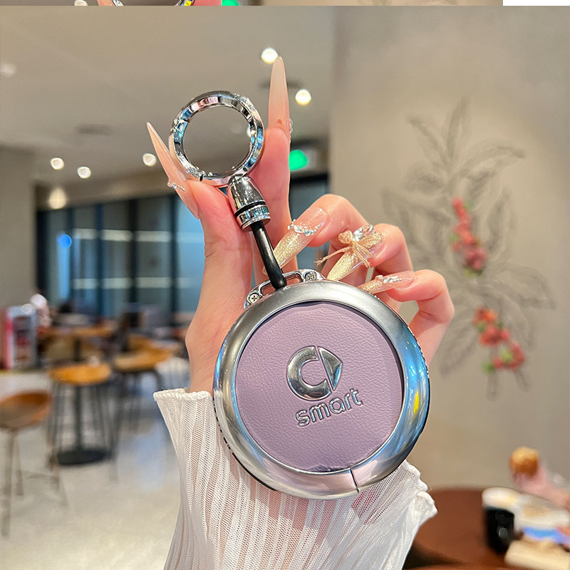 适用于奔驰smart精灵一号钥匙套3号1号新款斯马特巴博斯por+包壳