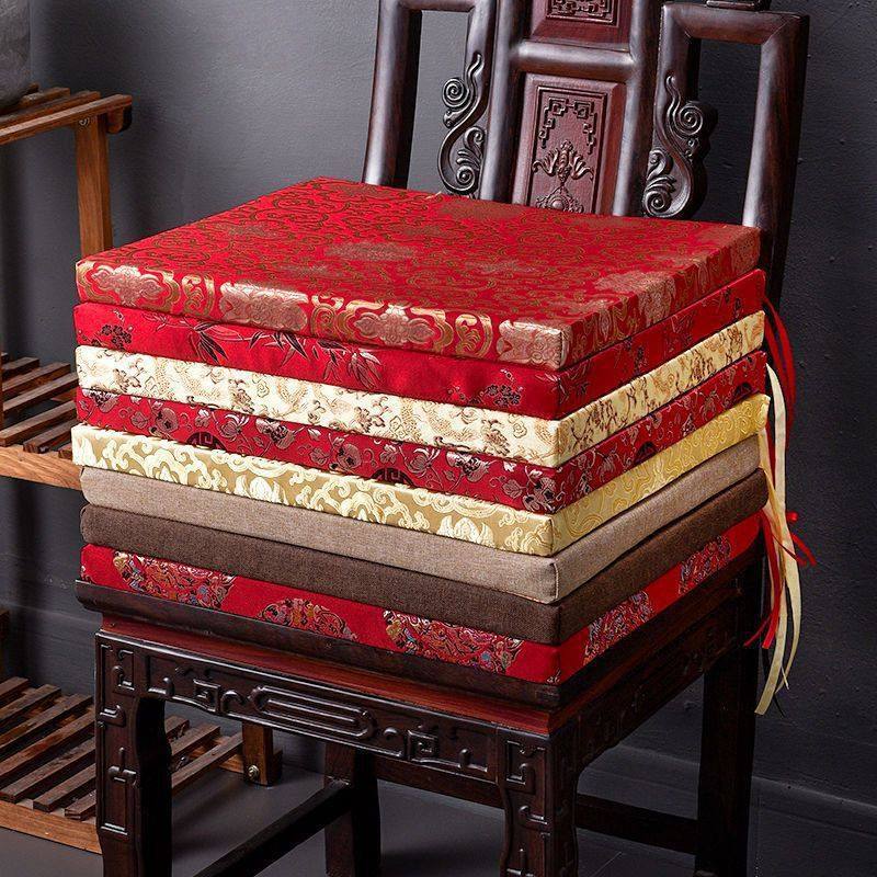中式红木餐椅坐垫太师椅长条清仓实木古典家具沙发垫防滑可拆洗批,居家布艺,沙发垫,淘宝优惠券,粉丝福利购,淘宝优惠卷