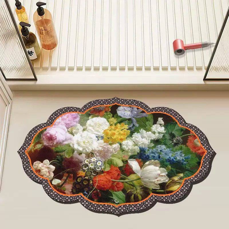 美式入户硅藻泥吸水垫子防滑耐脏地垫客厅厨房卫生间浴室入门地毯,居家布艺,家用脚垫,淘宝优惠券,粉丝福利购,淘宝优惠卷