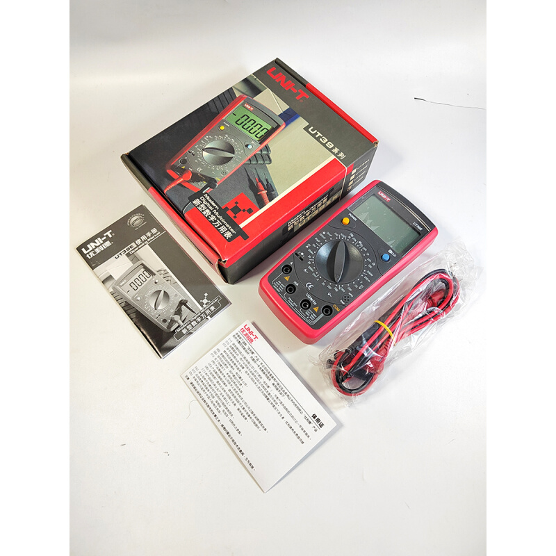 。包邮经典款优利德数字万用表UT39E万能表防烧四位半高精度多功