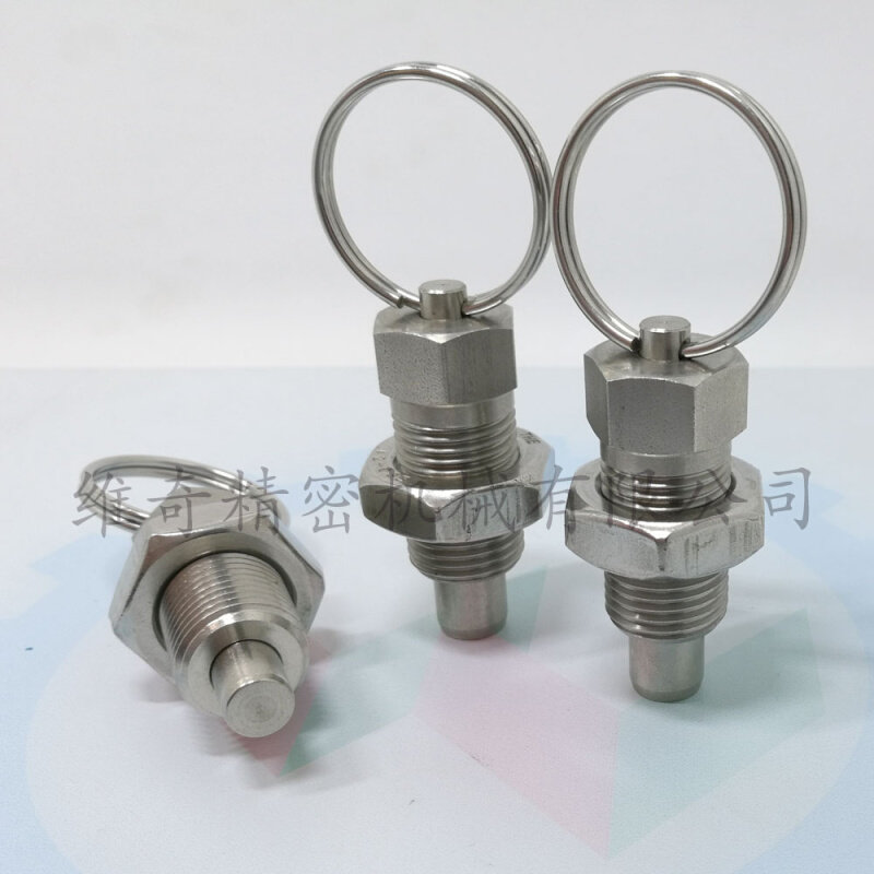 。分度销 旋钮柱塞 拉环弹簧销 M16*1.5细牙 分度定位柱 柱塞螺栓,搬运/仓储/物流设备,其他起重搬运设备,淘宝优惠券,粉丝福利购,淘宝优惠卷