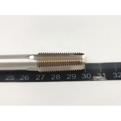二圈加长管螺纹机用丝锥ZG NPT PT RC G3/8X100 130 150 200长柄
