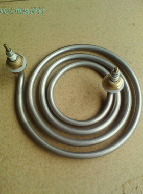 。不锈钢水桶发热管加热管电热管380V4KW3KW16*25MM铜法兰