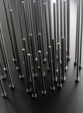 进口SKD61 1 2 3 4 5 6 7 8 9 10-12*150顶针压注模具顶杆可定做