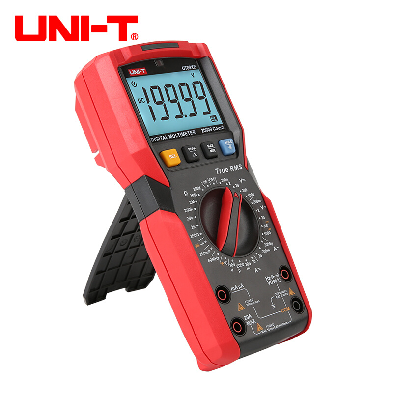 。优利德UT89XE高精度数字万用表四位半多功能表维修电工多用万能
