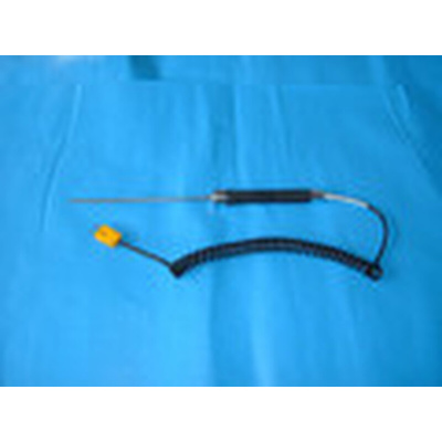 。包邮尖头热电偶中心温度探头传感器测温尖 4x200mm 针式温度探