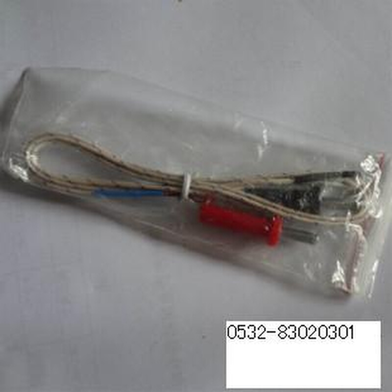 。TP01 K型快速热电偶 万用表测温传感器配件圆形插头传感温控线