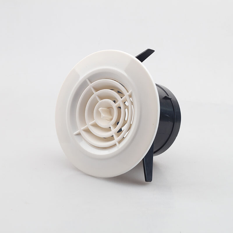 。沐阳星新风系统全热交换器圆盘排风口可调式通风口家用室内排气