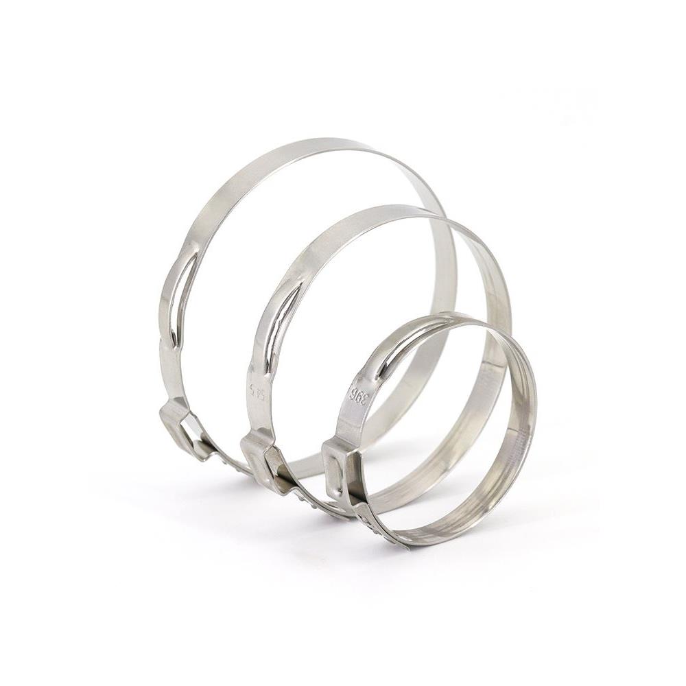 304单耳无极喉箍不锈钢强力316卡箍欧克款管箍抱箍水管箍油管紧固