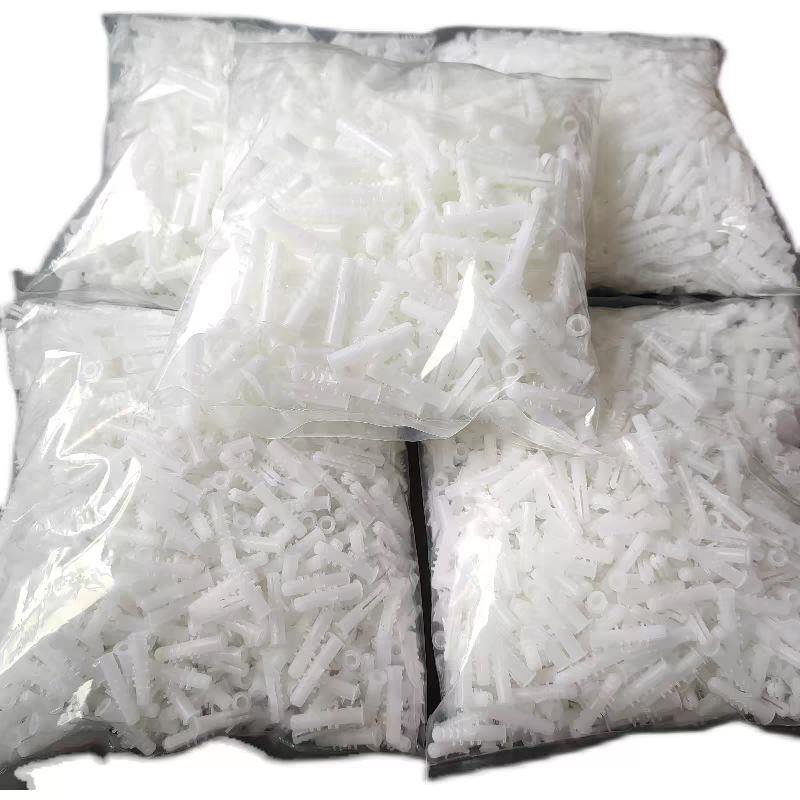 带刺塑料胶粒墙塞涨塞胶塞锚栓胀塞膨胀管6mm膨胀螺丝8mm膨胀螺栓