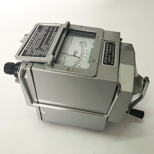 。金川电工摇表绝缘电阻表兆欧表电阻测试仪500V1000VZC25-3-4指
