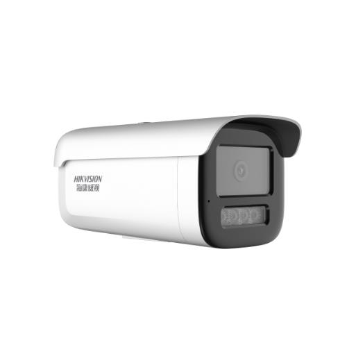 海康威视DS-2CD3T26WDV3-L高清200万白光全彩POE摄像机内置麦克风