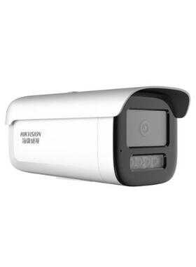 海康威视DS-2CD3T26WDV3-L高清200万白光全彩POE摄像机内置麦克风