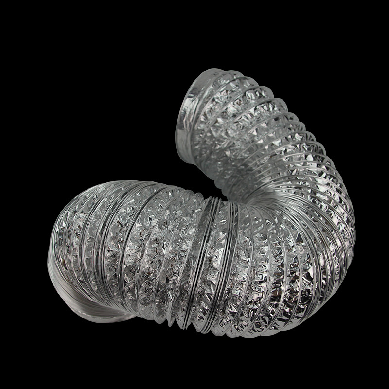 。80/100卫生间换气扇排气浴霸排风管通风管道软管铝箔风管烟管加