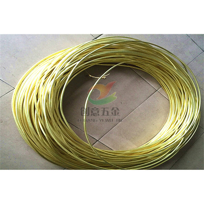 。H62黄铜丝0.5mm0.6mm0.7mm0.8mm0.9mm黄铜线DIY手工导电方线圆