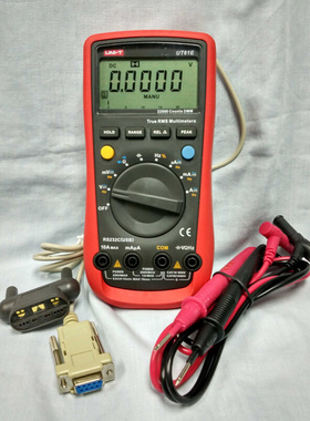 。高精度5位显示带数据RS232接口多功能智能型高精度数字万用表