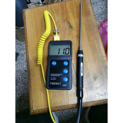 。青岛专业测温仪TM6801数字温度表 精度高，可测高温TM-6801