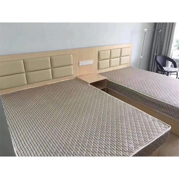 云南昆明办公家具酒店家具酒店出租房床酒店双人房标间家具床