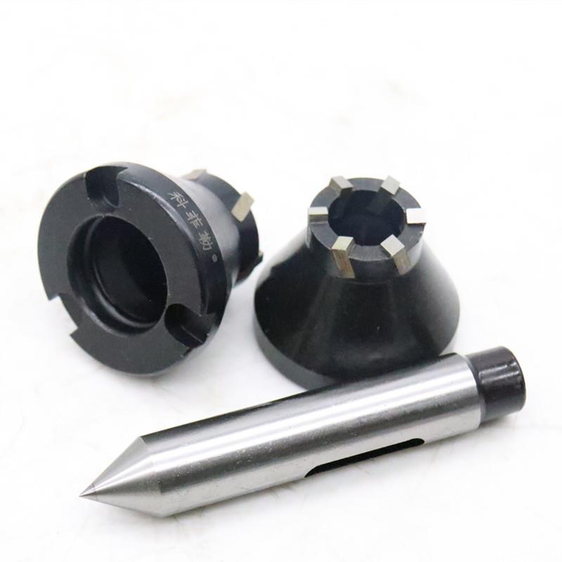 科菲勒端面拨动顶针驱动液压拨盘驱动盘车床精车轴料液压顶针