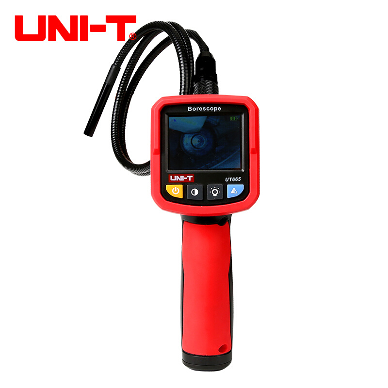 。优利德UT665高清探头工业内窥镜防水探头汽车检修工业管道窥视