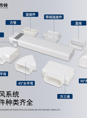 。森普顿地送风85*45方管三恒五恒85*45地送风方管爬墙弯水平弯配