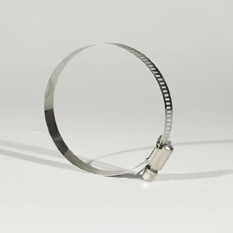 。150抱箍钢带紧固件浴霸三通pvc钢丝管卡箍管箍水管波纹管卡扣桥