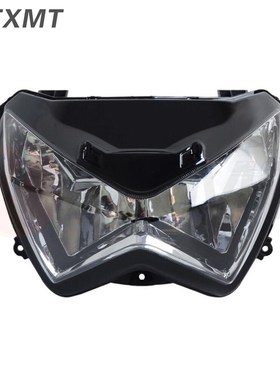 适用川崎 Z250/Z300 Z800 13-16-18年 摩托车前大灯总成 前车头灯