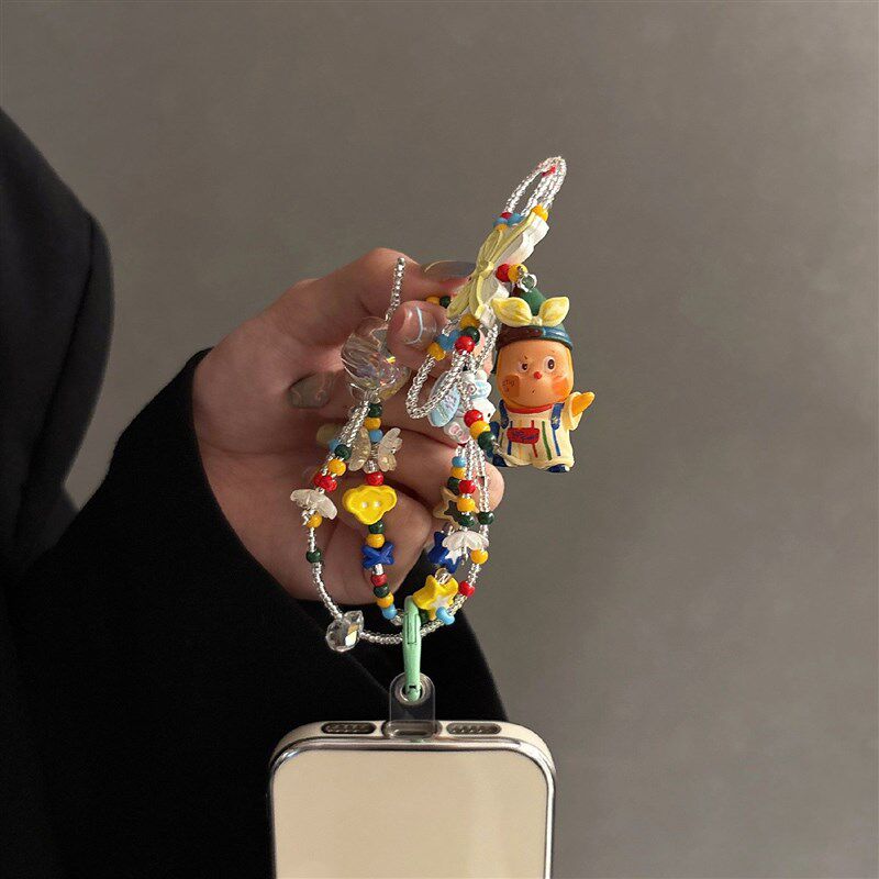 星星人改娃萌粒手机炼水杯炼ccd挂炼包挂件钥匙扣车挂可爱礼物