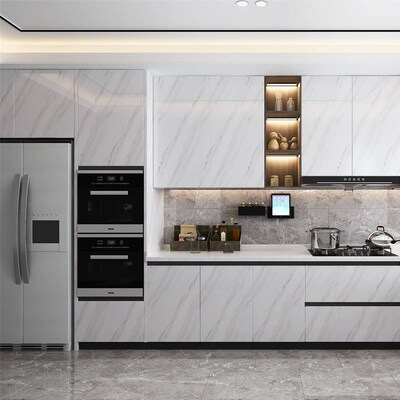 橱柜贴纸家具翻新衣柜子贴膜桌面柜门自粘厨房加厚防油防水墙贴