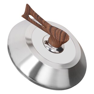 雪平锅锅盖加高小锅盖不锈钢小奶锅汤锅炒锅盖子16CM18CM24玻璃盖