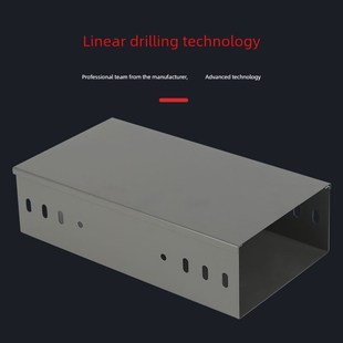 防火槽式桥架热镀锌电缆桥架托盘式槽式镀锌桥架200x100电缆桥架