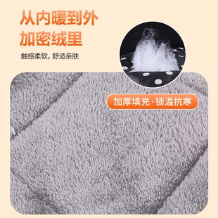 电动车后座挡风被儿童盖腿开叉冬季带小孩分离式亲子款加绒防风罩