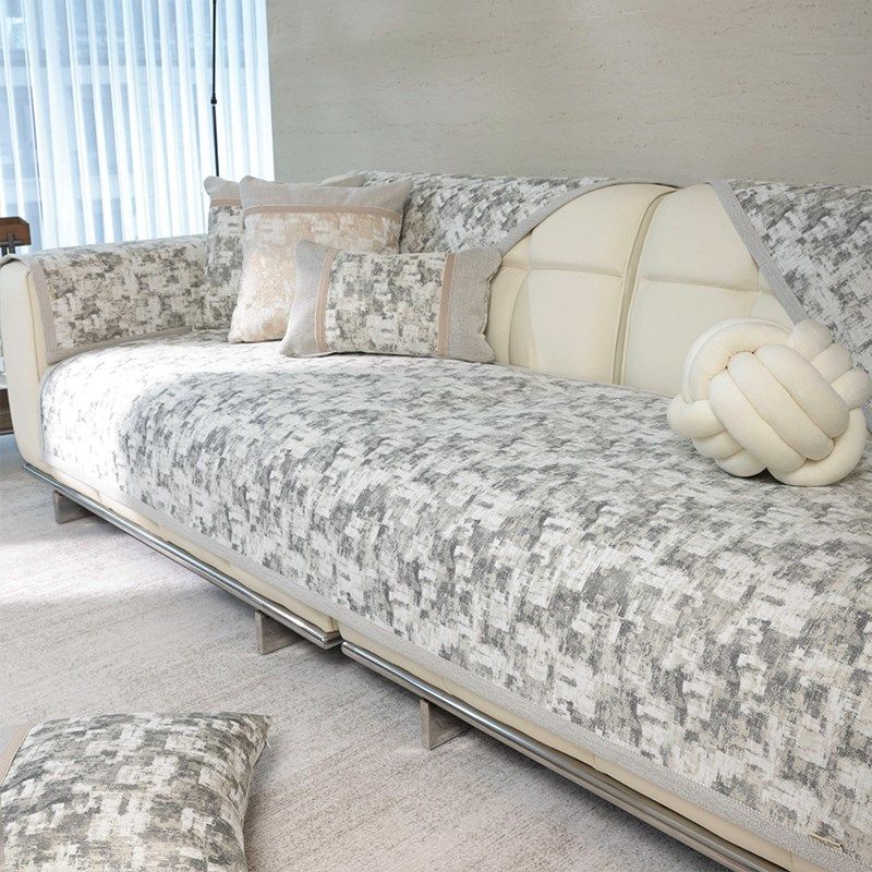 2025新款法式沙发垫四季通用防滑雪尼尔高级感防猫抓沙发套罩盖布,居家布艺,沙发垫,淘宝优惠券,粉丝福利购,淘宝优惠卷