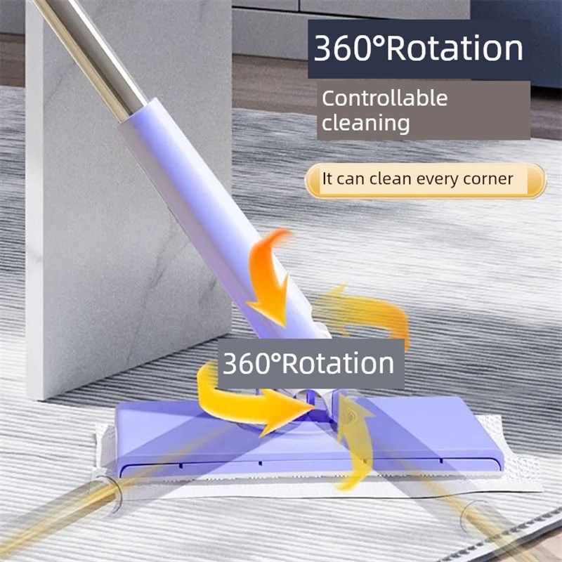 洗脸平板免手拖把拖地家用抹布二次洗脸毛巾自动使用静电懒除尘,家庭/个人清洁工具,静电除尘拖把,淘宝优惠券,粉丝福利购,淘宝优惠卷