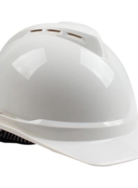 MSA/梅思安 10146671 V-Gard500豪华型白色ABS安全帽带透气孔