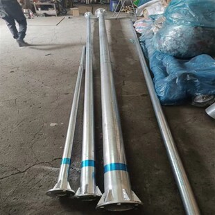 不锈钢避雷针热镀锌室外防雷工程户外房顶建筑物单针独立避雷塔