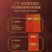 彩阳电热毯双人双控调温家用安全加大学生宿舍单人电褥子辐射无