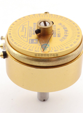 。带指针式精密导电塑料电位器WDD35D4-F 1k2k5k10k角位移传感器