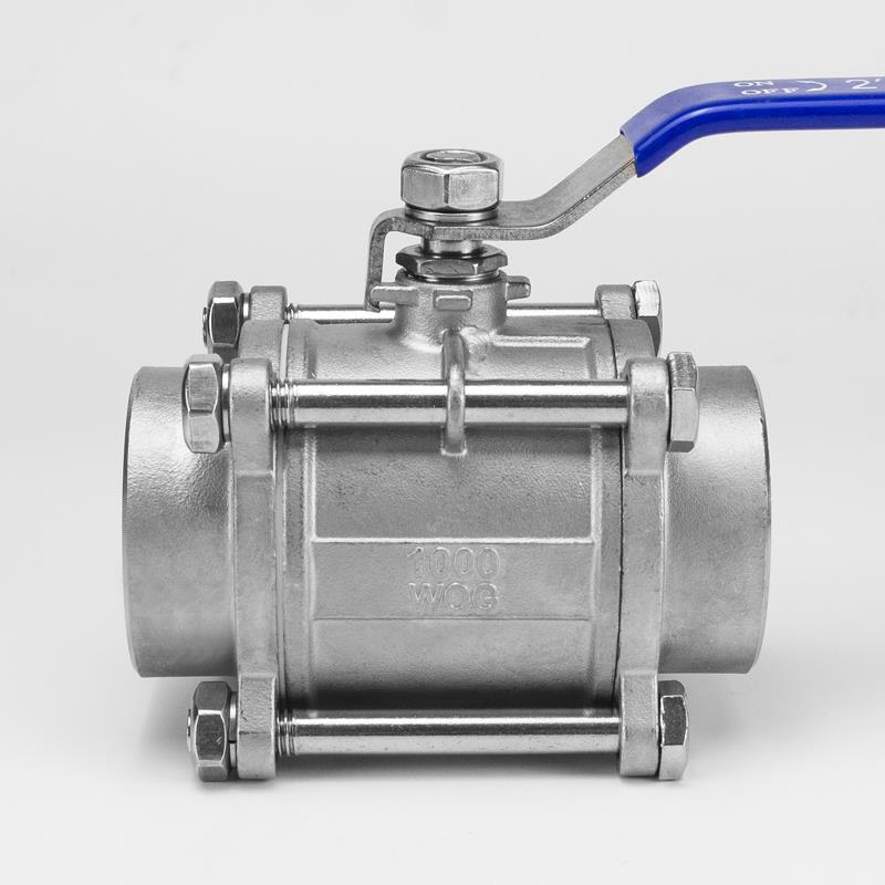 304不锈钢球阀/不锈钢三片式焊接球阀/对焊球阀4分6分1寸2寸DN25