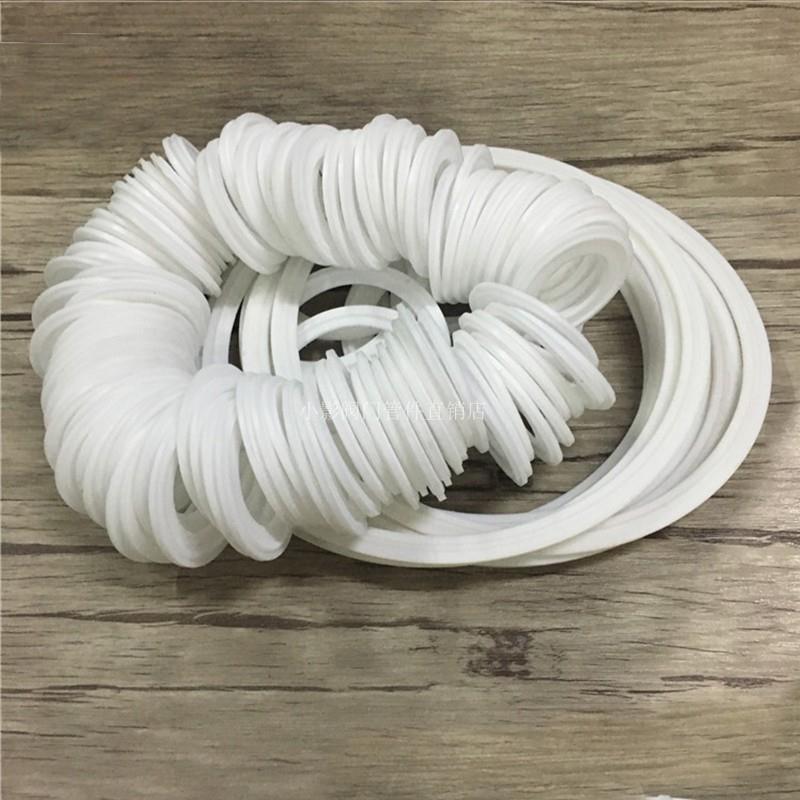 快装四氟垫片 食品级卡盘密封垫圈 四氟PTFE卫生管快接头四氟垫片