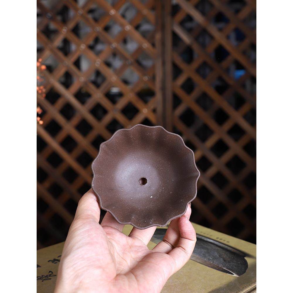 自在屋紫砂小花盆莲花款微瑕多肉绿植盆景苔藓未景观摆件,宠物/宠物食品及用品,宠物推车,淘宝优惠券,粉丝福利购,淘宝优惠卷