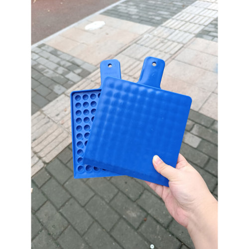 。算珠数珠板点数盘100颗分粒盘分珠盘带柄数珠板数粒2-20mm