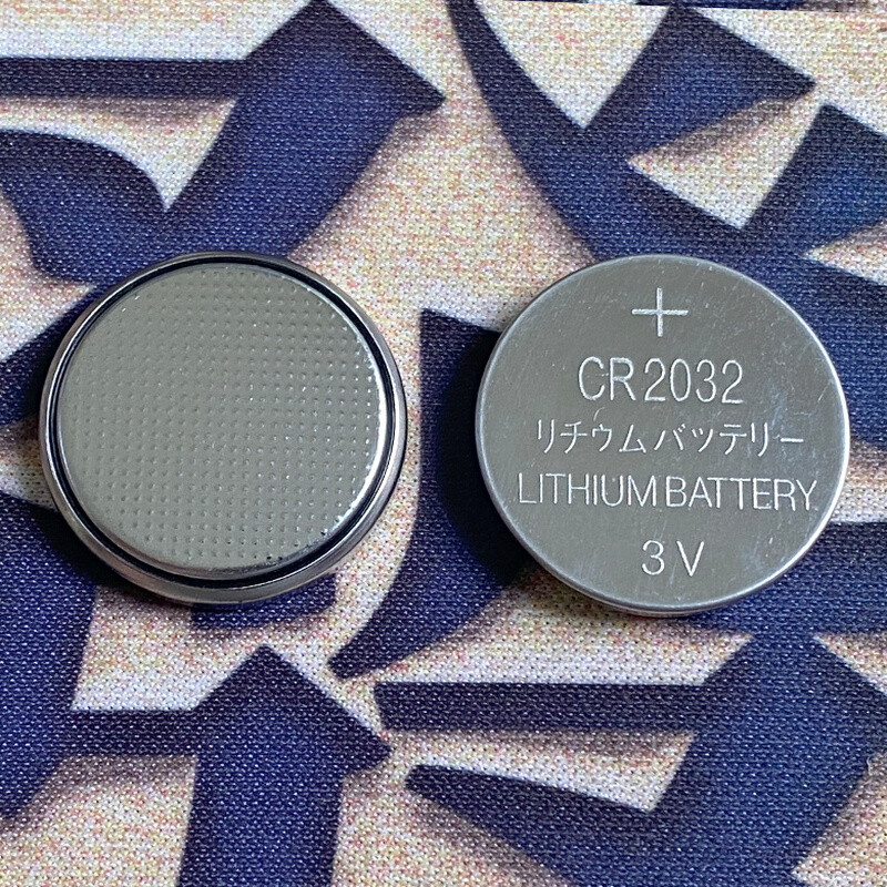 。包邮进口CR2032纽扣电池刷刷手环体重秤电视盒子遥控器电子